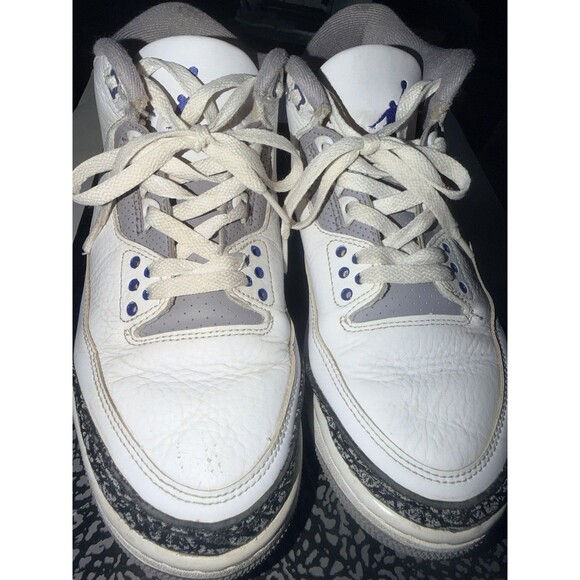 Air Jordan 3 Retro Racer Blue Mid Top Mens Sz 8 Sneakers CT8532-145 2021 w/Box main image 12